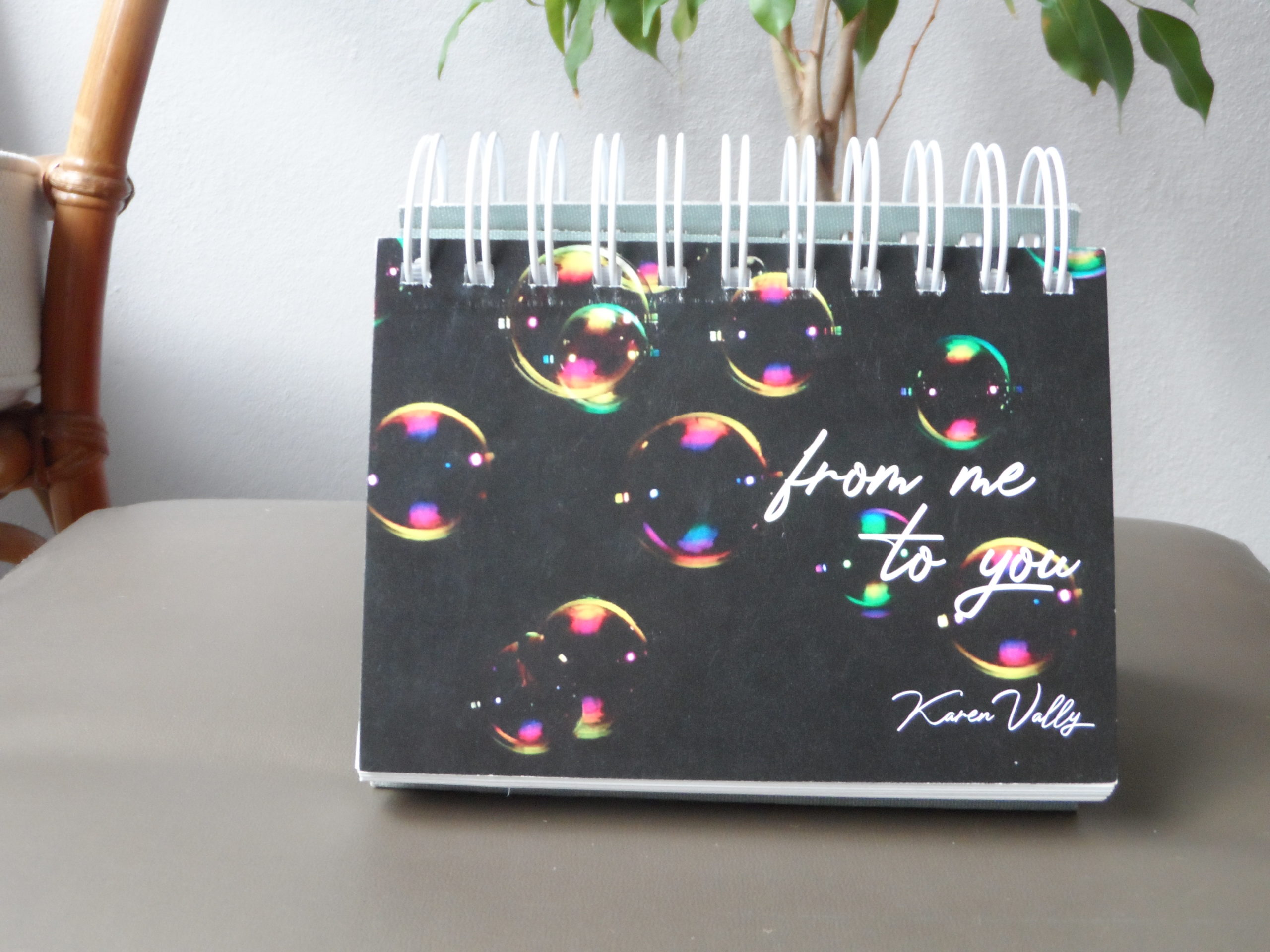 From me to you Inspirational perpetual calendar by Karen Vally